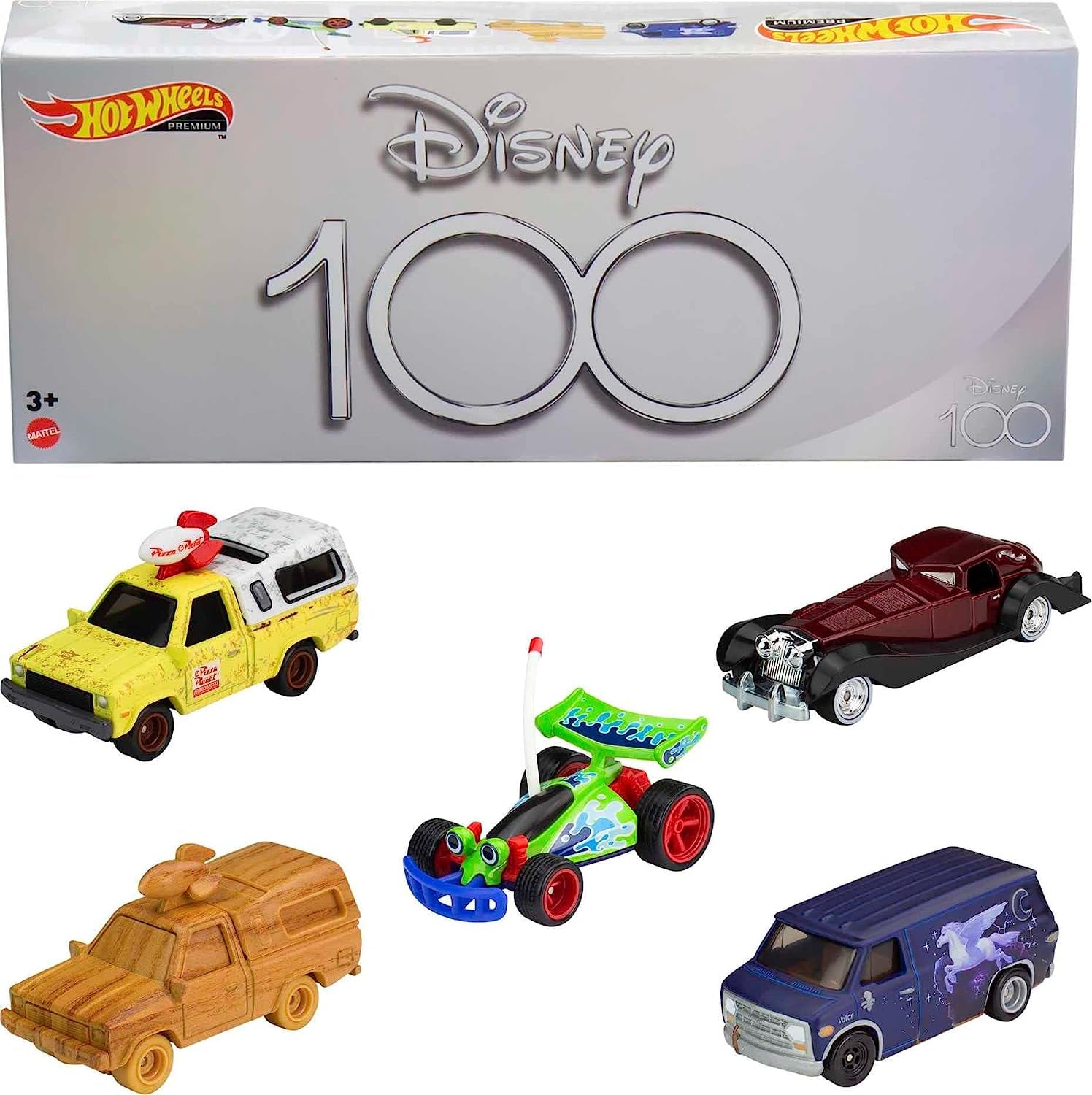 Hot Wheels de Disney 100 años