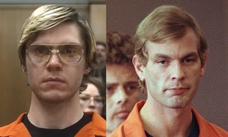 Evan Peters como Jeffrey Dahmer