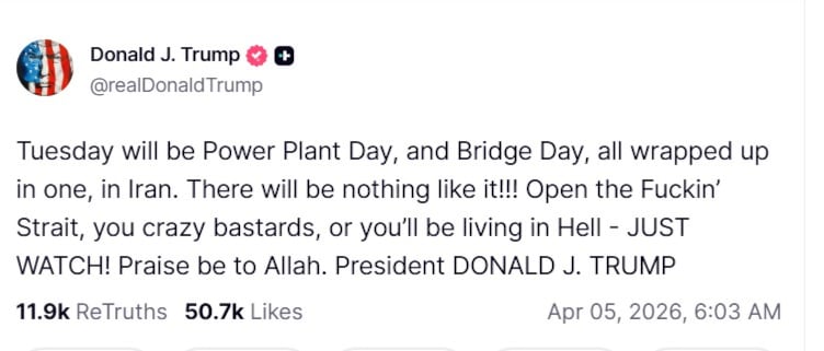 Donald Trump amenaza con atacar Irán