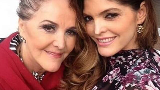 Ana Bárbara y su mamá, María de Lourdes Motta