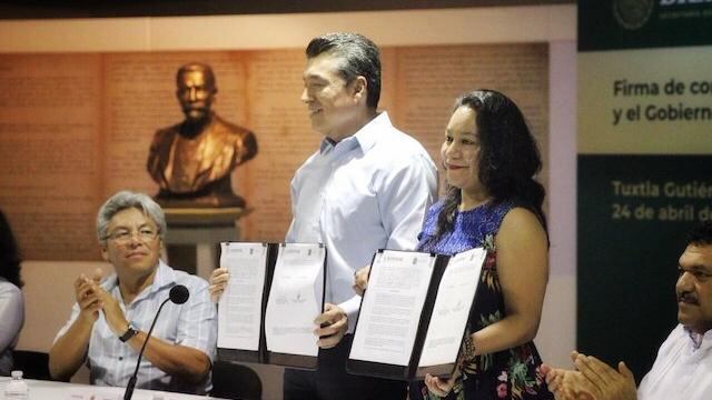 Rutilio Escandón y María Luisa Albores