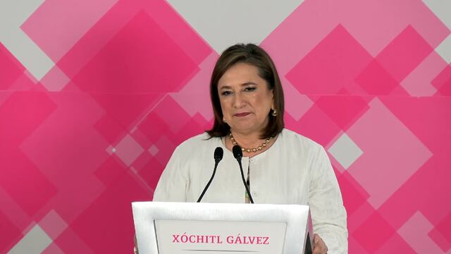 Xóchitl Gálvez en la Mañanera de la Verdad