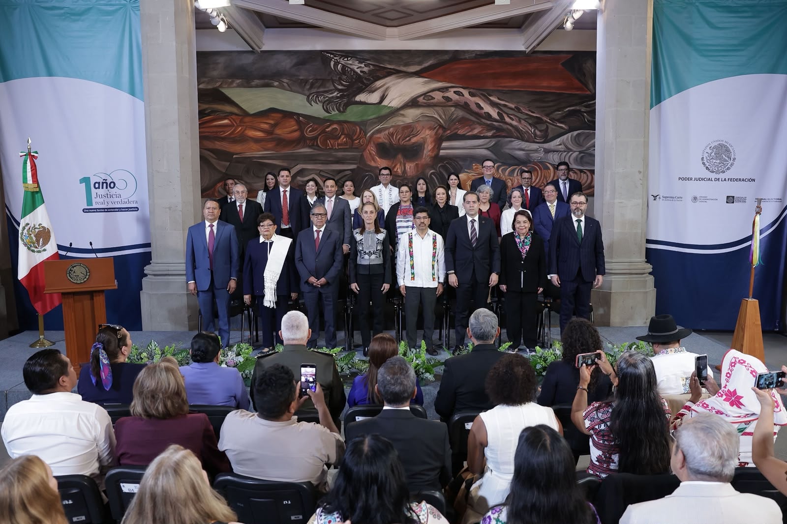 Sheinbaum respalda al nuevo Poder Judicial tras informe de Hugo Aguilar: “Es electo, austero y cercano”