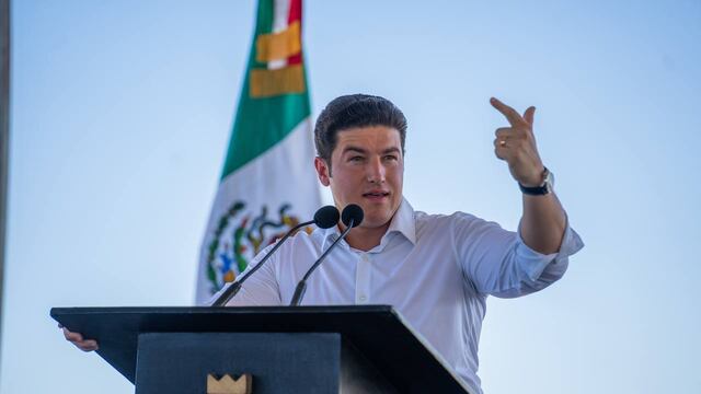 Samuel García inaugura carretera La Gloria-Colombia