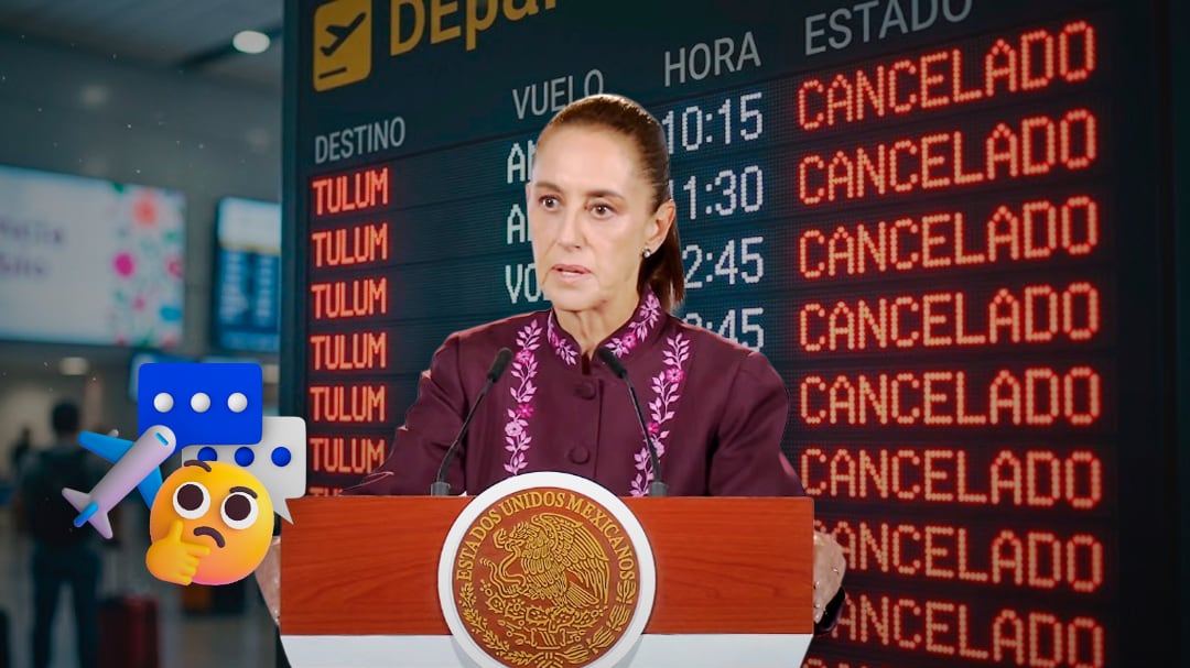 Vuelos en Tulum: Sheinbaum explica qué hay detrás de la salida de aerolíneas