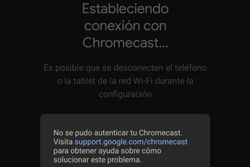 Google Chromecast se cayó a nivel mundial