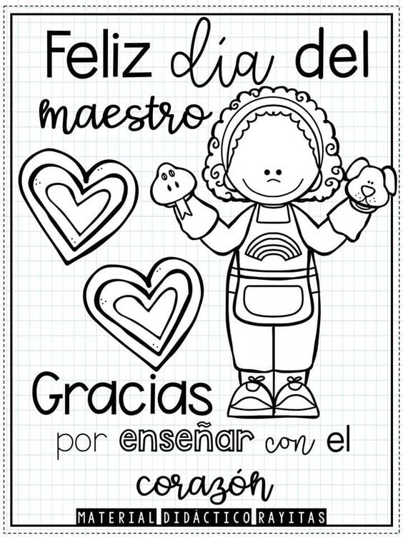 Dibujos del Día del Maestro