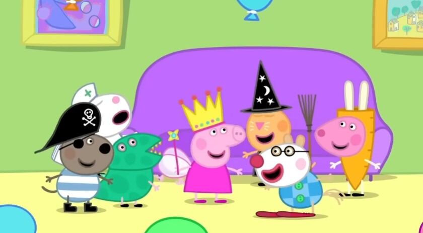 Maratón de Peppa Pig y sus amigos en Halloween