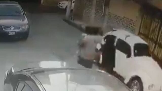 Momento del secuestro y escape