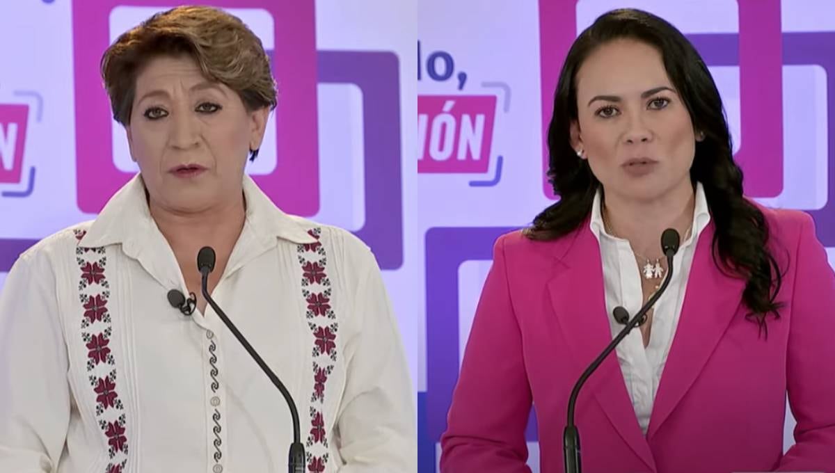 Delfina Gómez y Alejandra del Moral