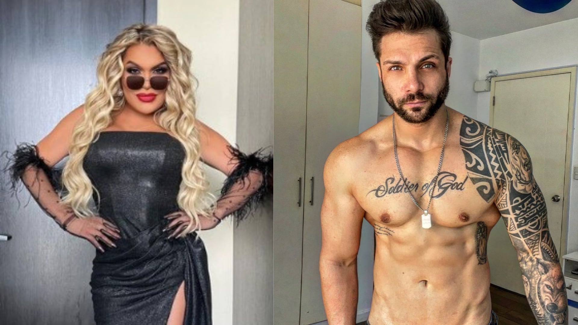 Wendy Guevara hace su luchita con Nicola Porcella, quien no se salva de sus caricias en La Casa de los Famosos México
