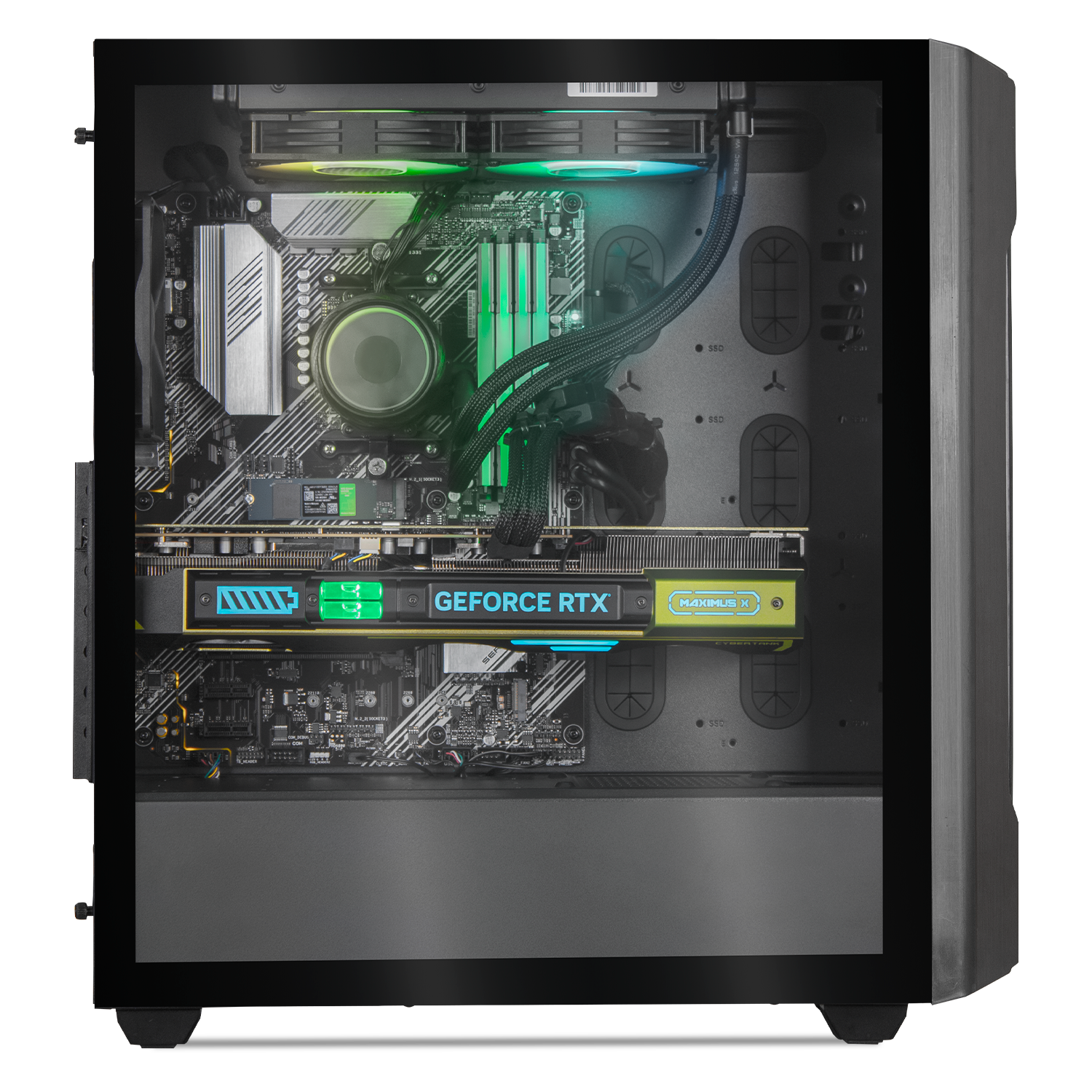 CM-61021 Xtreme PC Gaming Geforce RTX 4080 AMD Ryzen 9 32GB SSD 1TB Sistema Liquido WIFI