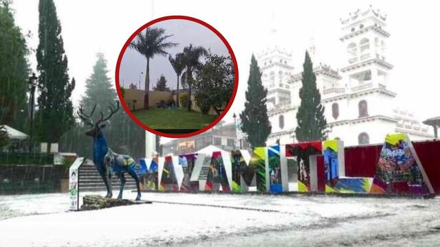 Lluvia y granizo en Jalisco
