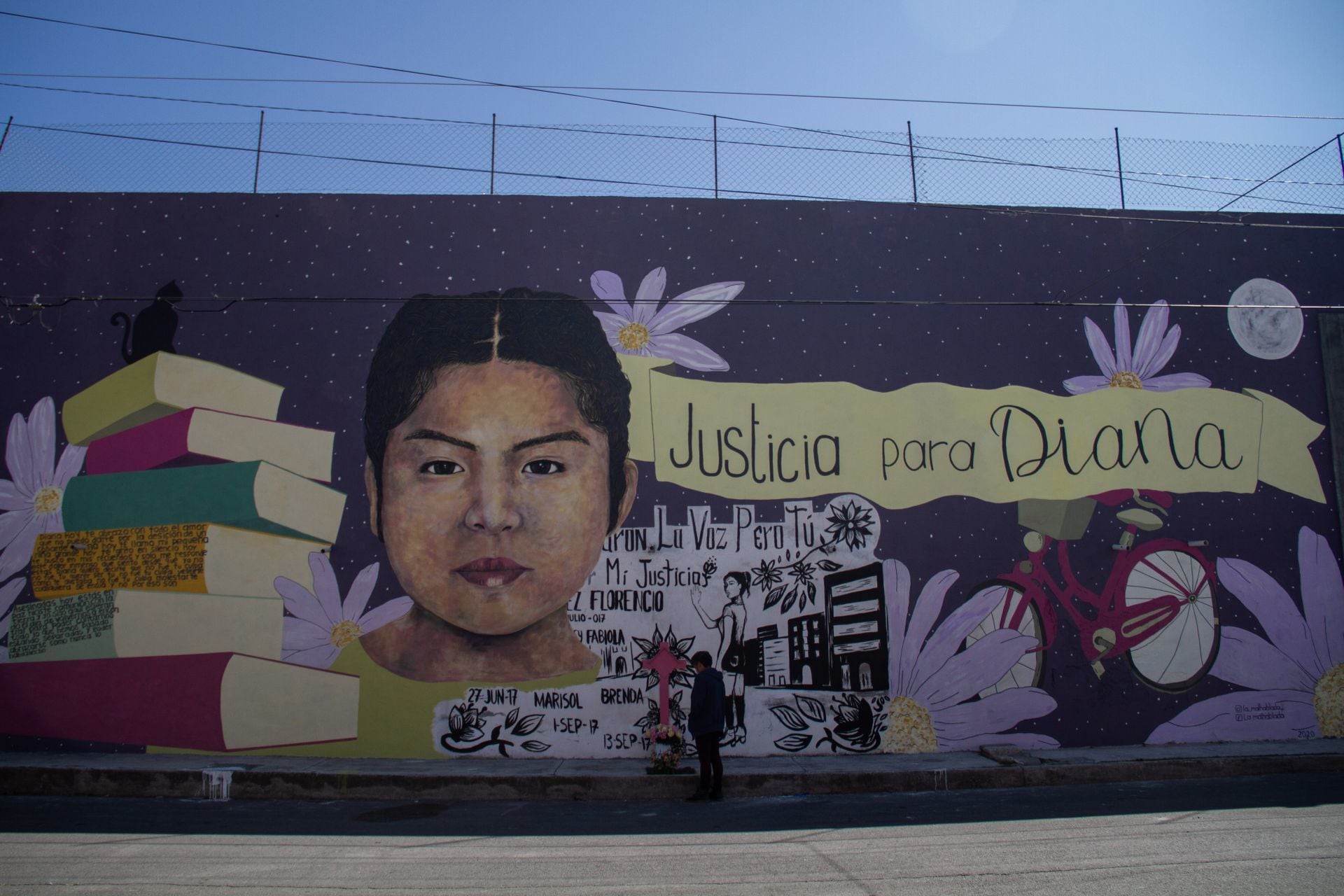 Mural de Diana en Chimalhuacán