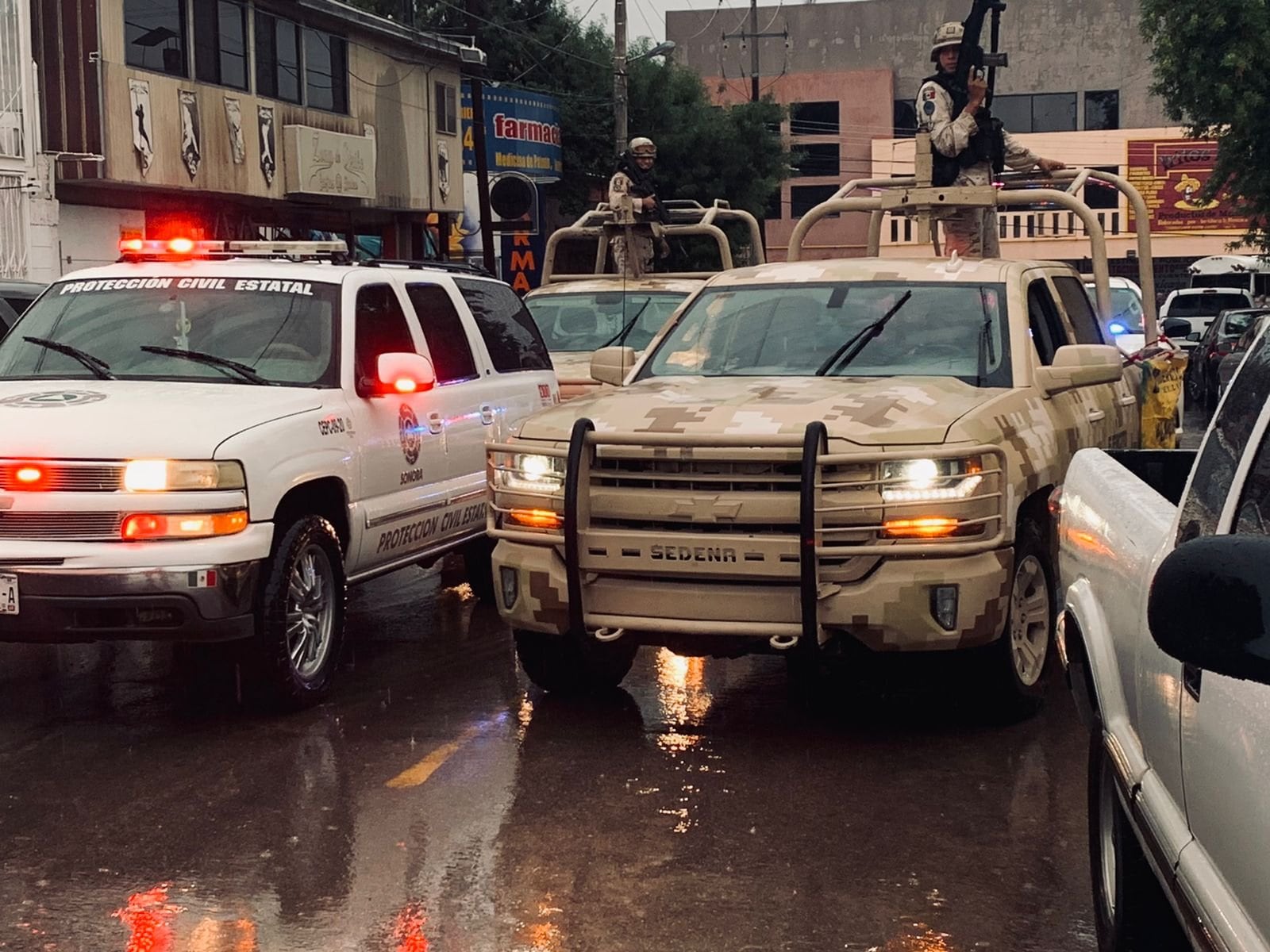 Tormenta en Nogales, Sonora