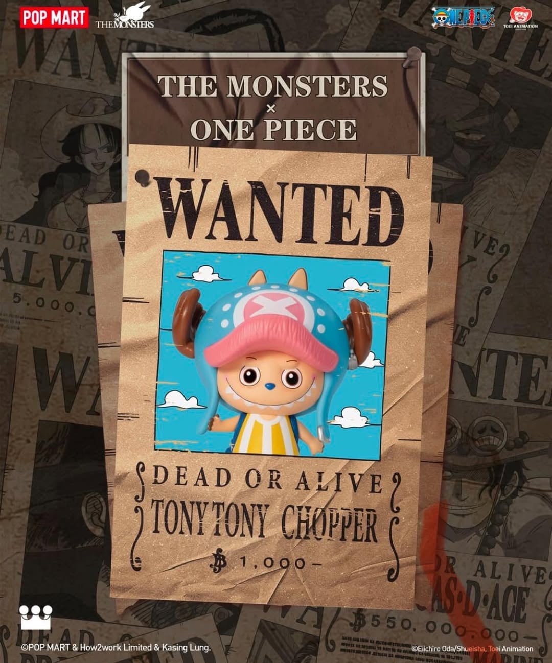 La nueva colección de Labubus de One Piece