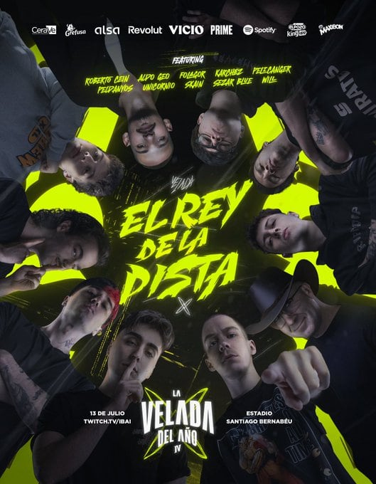 Rey de la pista en La Velada del Año 4