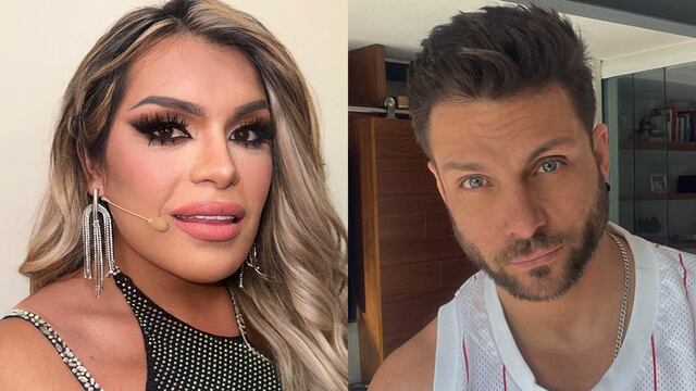 Wendy Guevara besa a Nicola Porcella y le pega su pechonalidad.