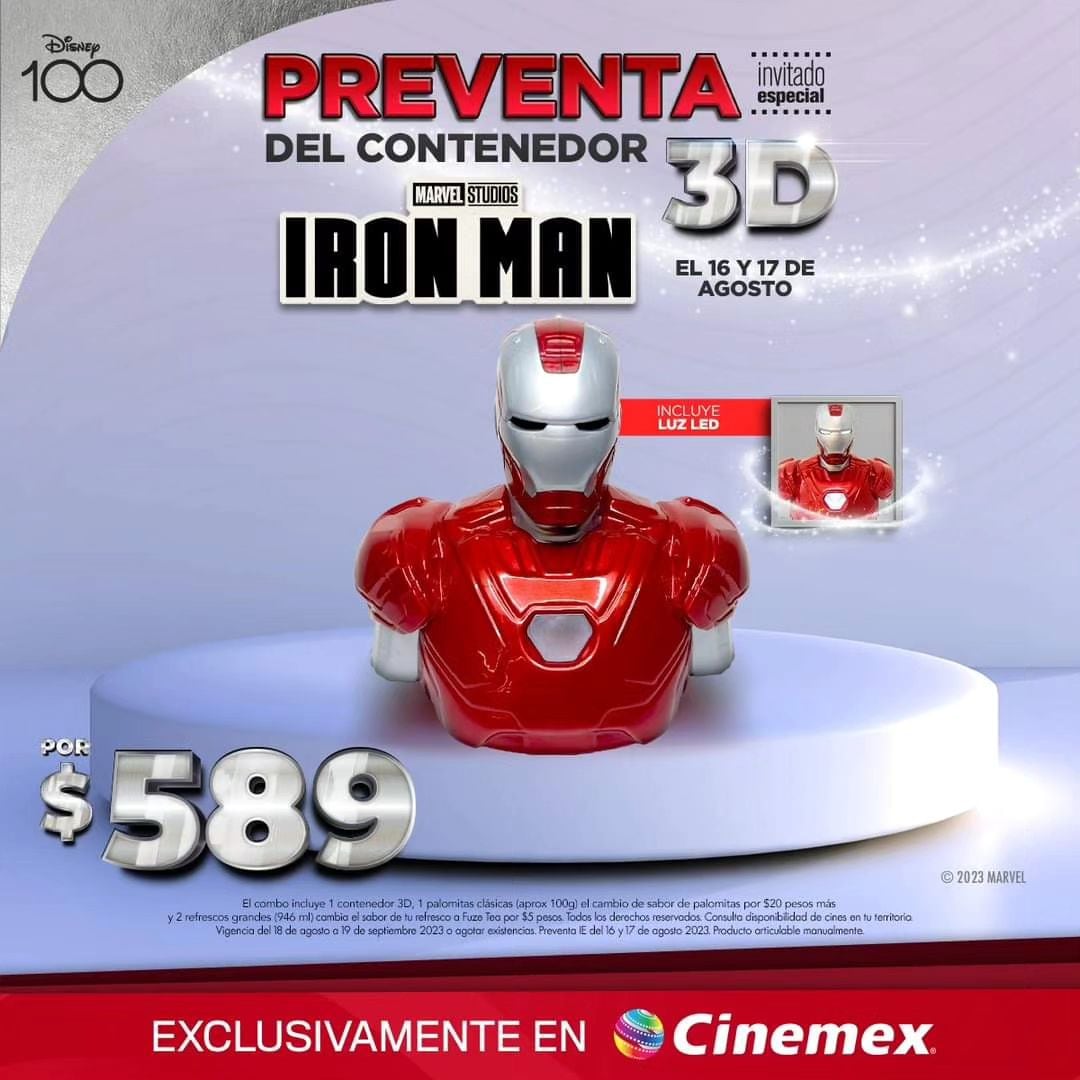 Palomera Iron Man Cinemex
