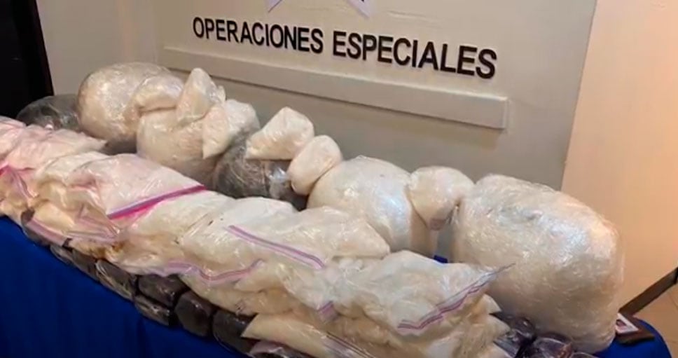 La droga fue consignada.