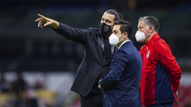 Marcelo Leaño con Amaury Vergara y Ricardo Peláez