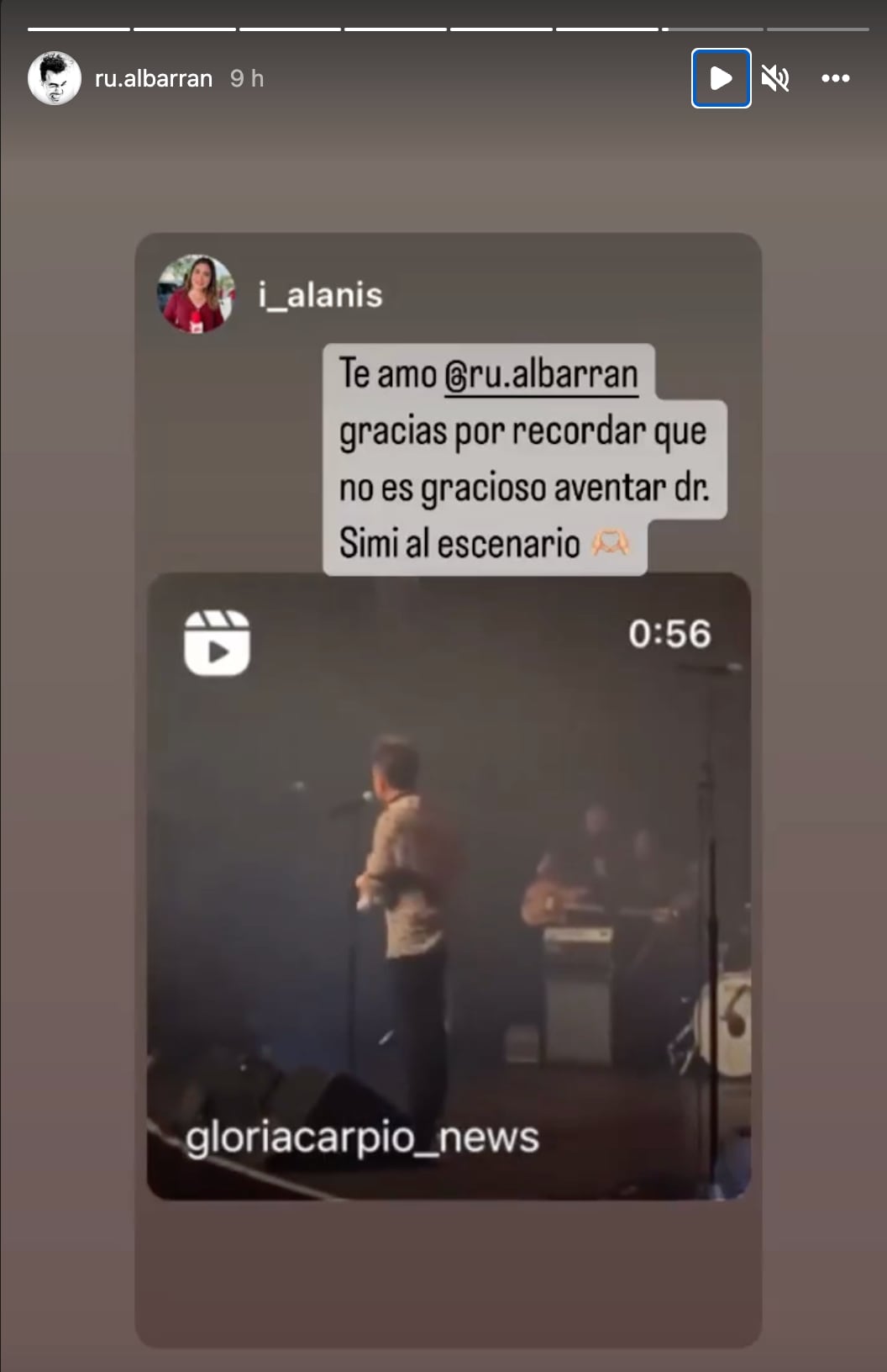 Rubén Albarrpan 'se defiende' tras romper un peluche del Dr. Simi