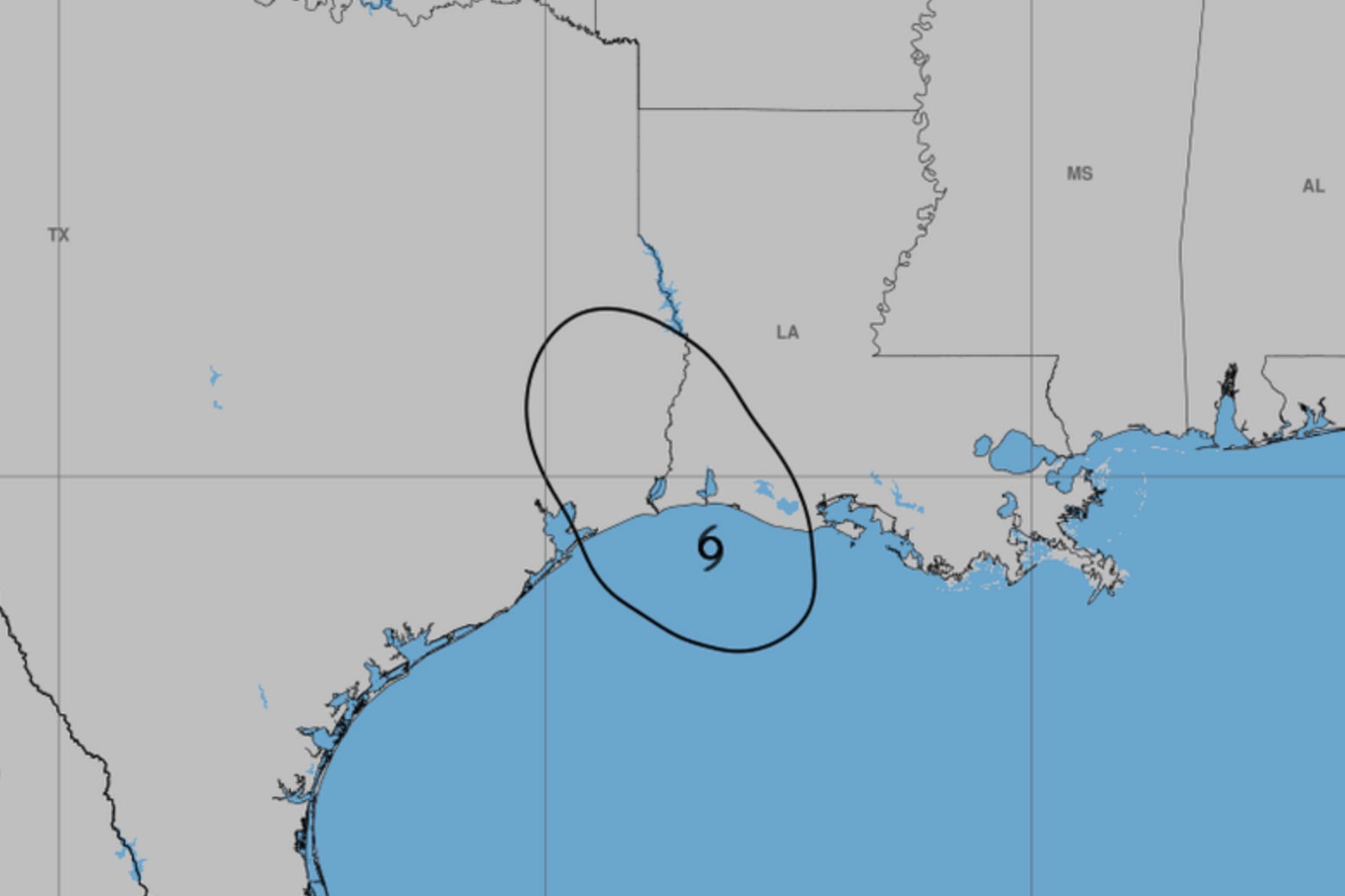 Tormeta Tropical Edouard llegará a Texas y Louisina