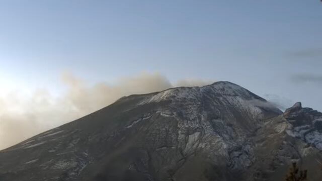 Volcán Popocatépetl hoy 24 de febrero