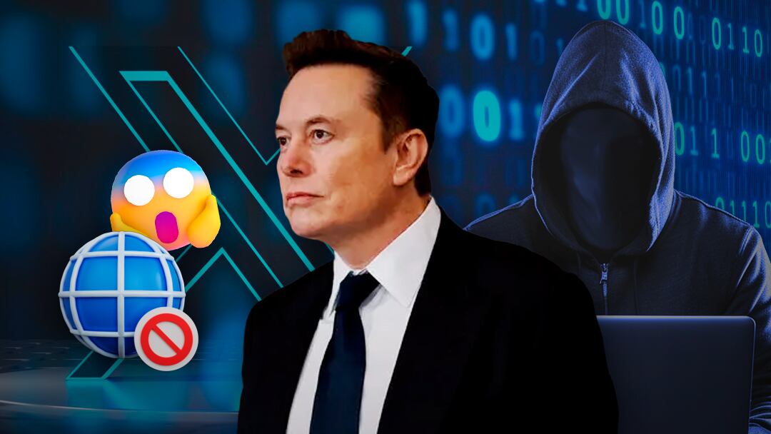 Elon Musk denuncia ciber ataque masivo contra X