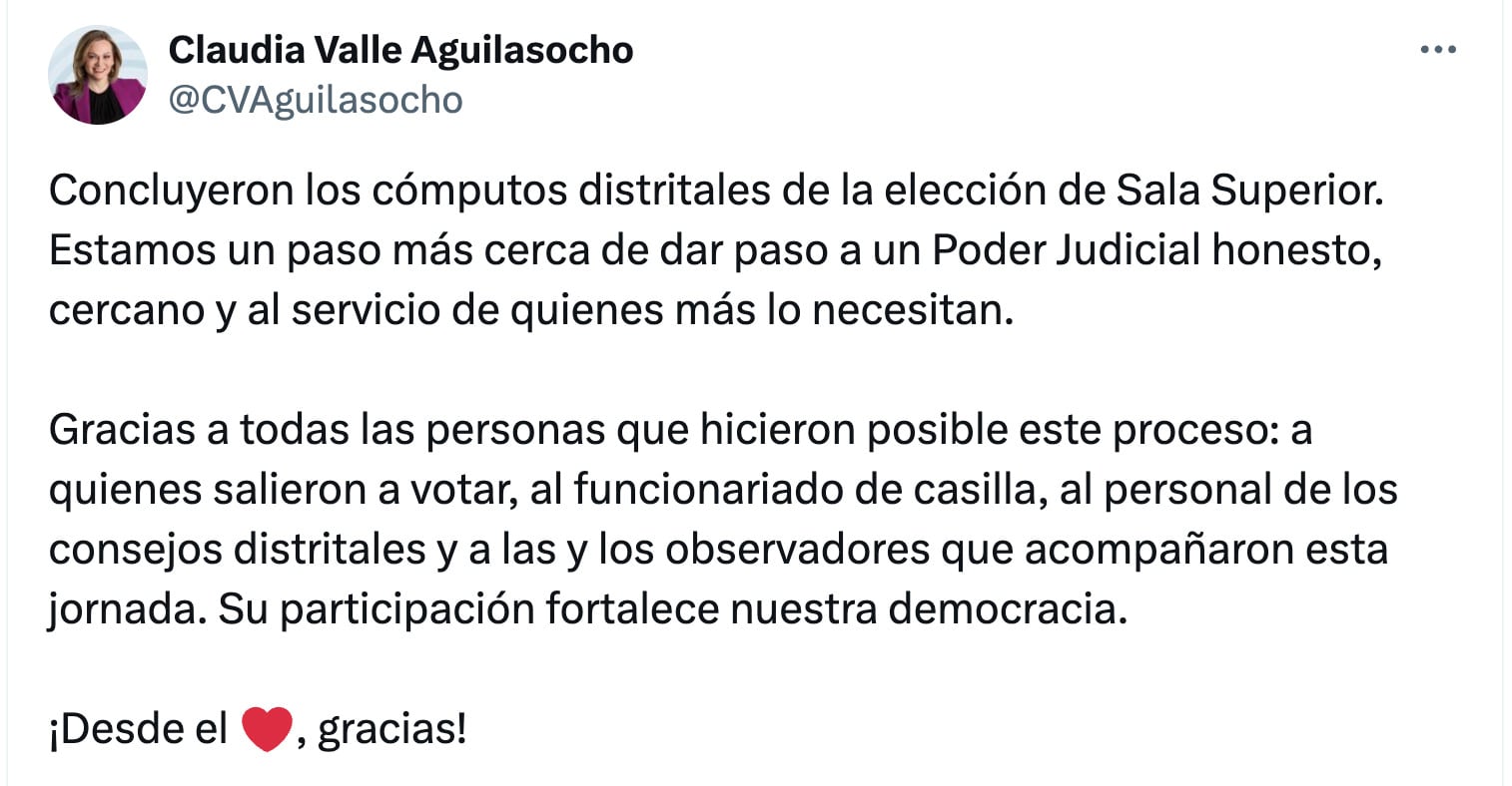 Elecciones Poder Judicial 2025