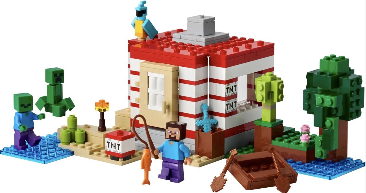 La Casa-Dinamita de la Selva de LEGO