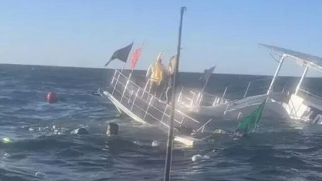 Hundimiento de barco