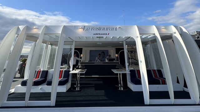 Restaurante de Air France en Francia