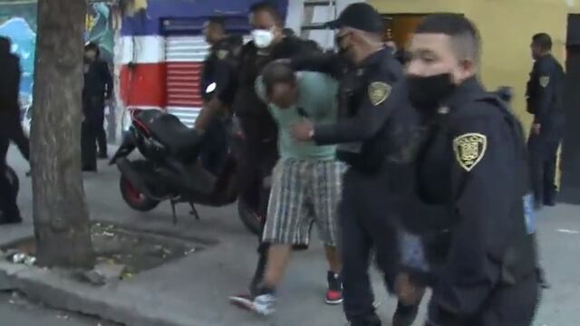 Detención.