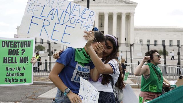Protesta por el derecho al aborto en Estados Unidos