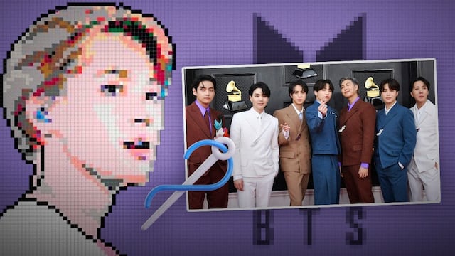 9 dibujos cuadriculados  de BTS fáciles que cualquier miembro del ARMY puede hacer