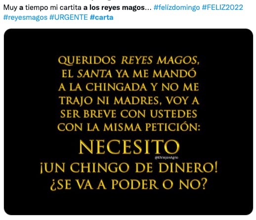 Meme de los Reyes Magos