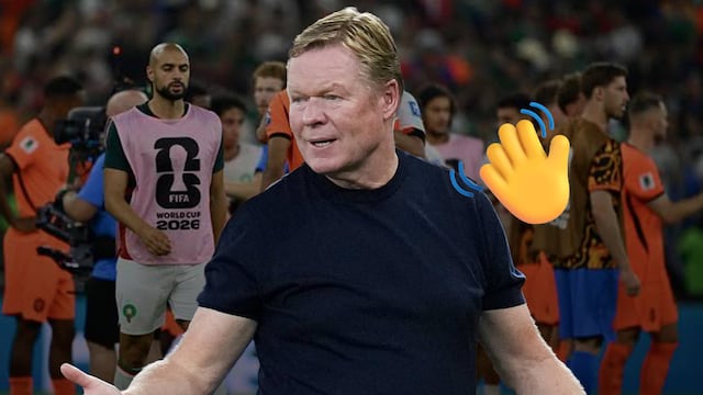 Ronald Koeman deja a Países Bajos tras la derrota ante Marruecos