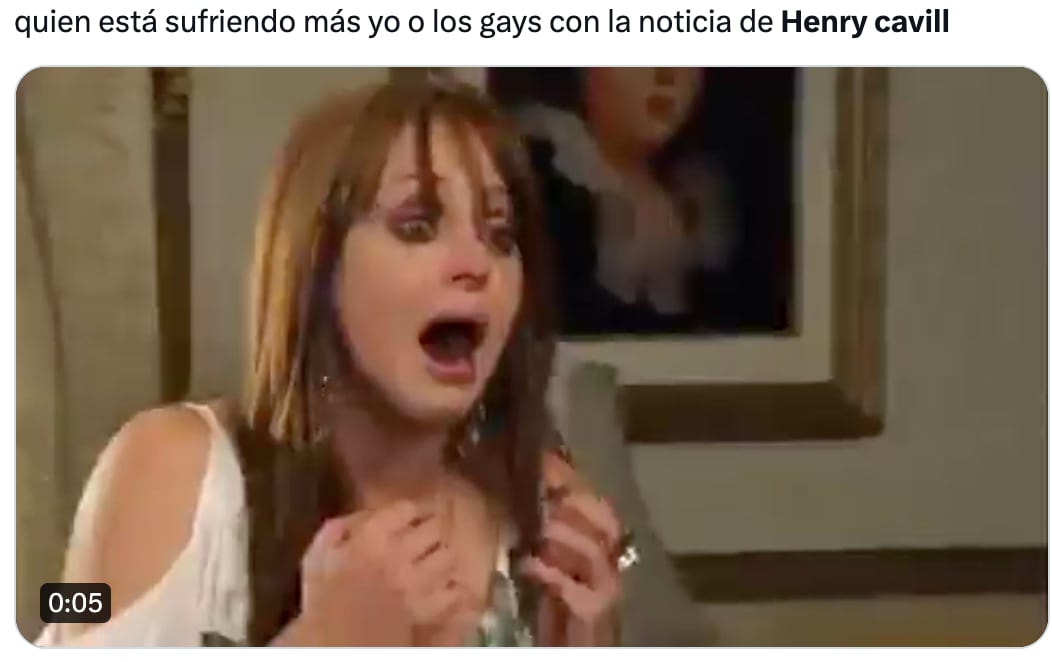 Los memes lloran porqué Henry Cavill será papá con Natalie Viscuso