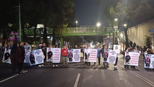 Bloqueo en Calzada de Tlalpan: protestan por el asesinato de Alonso