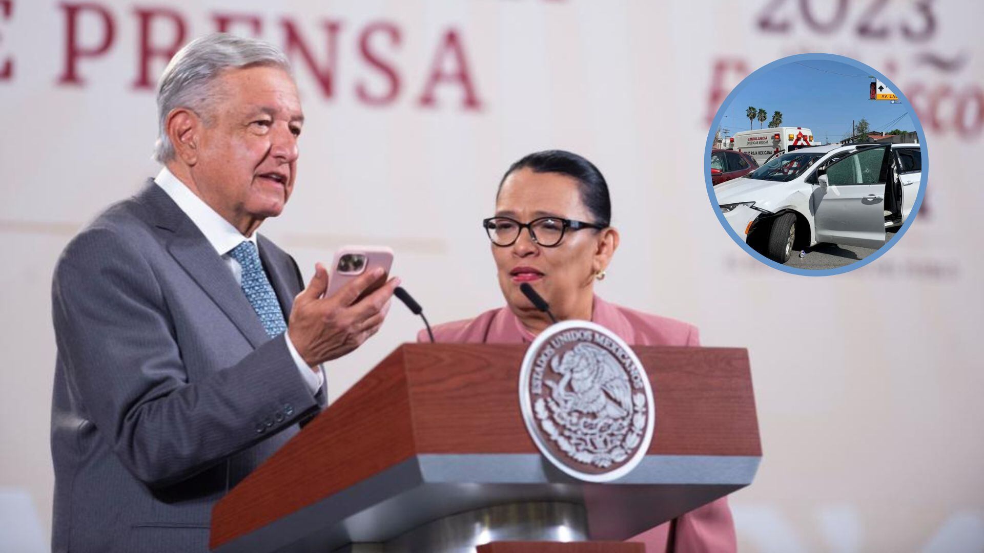 AMLO, Rosa Icela Rodríguez