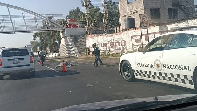 Atropellado en autopista México-Pachuca