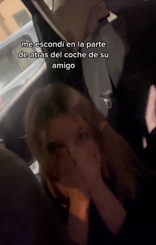 Visita de sorpresa a su novio