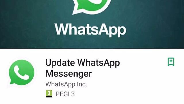 La página de la aplicación falsa de WhatsApp en Play Store.