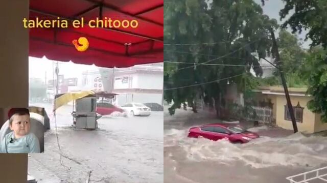 Se registran fuertes lluvias en Culiacán