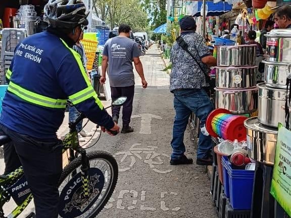 Ciclopatrulla de Toluca recorre casi 5 mil kilómetros en seis meses.