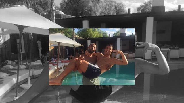 Bard Hri, boxeador profesional fue la personalidad con quien se vio a CR7. 