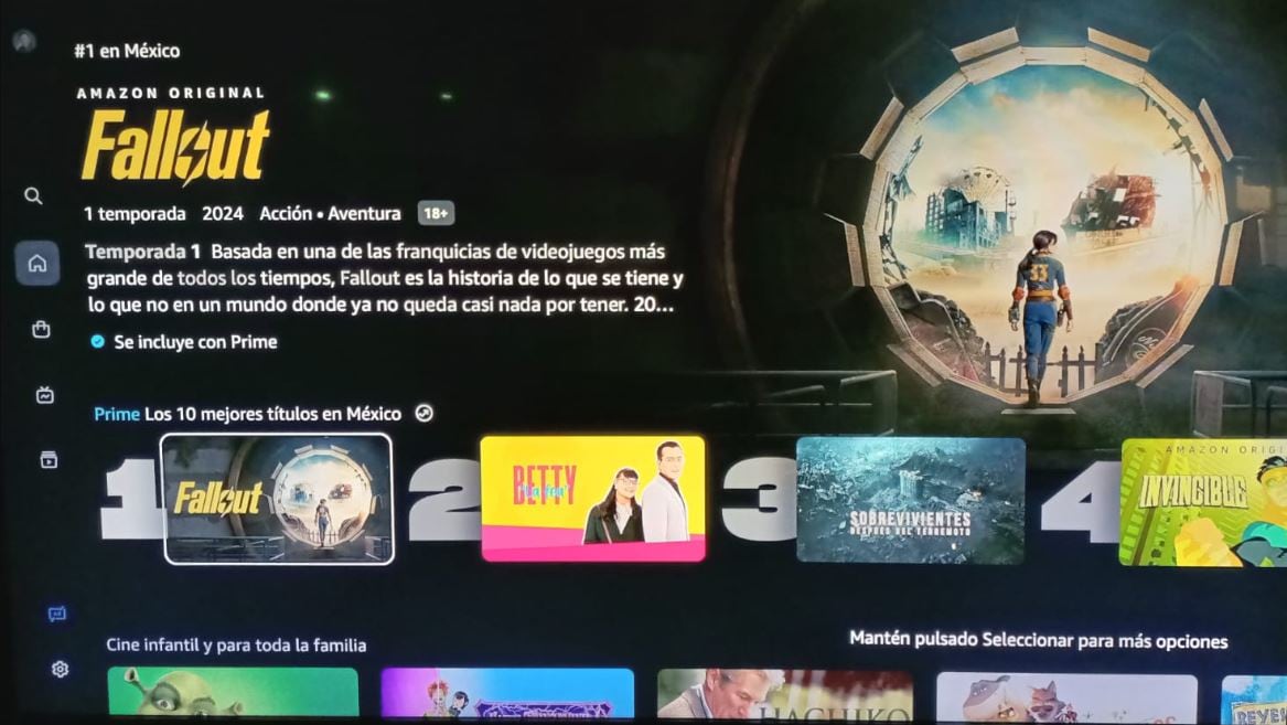 Fallout le gana a Betty la Fea en Amazon Prime Video