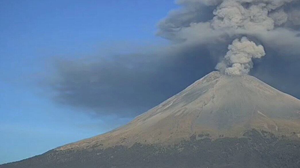 Cae ceniza del Popocatépetl en CDMX y Edomex este 7 de octubre