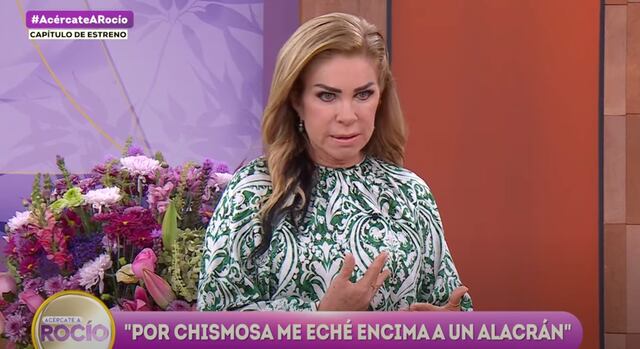 El último programa de Rocío Sánchez Azuara en YouTube se hizo tendencia ...